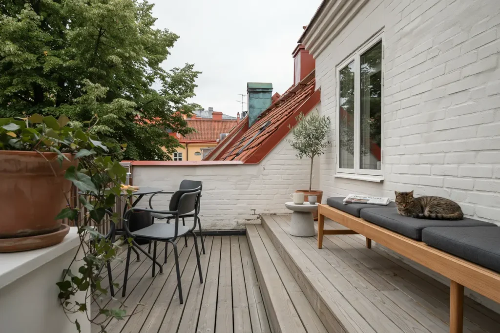 g rdsrenovering med nytt t tskikt p g rdsbj lklag och m blering p s dermalm stockholm
