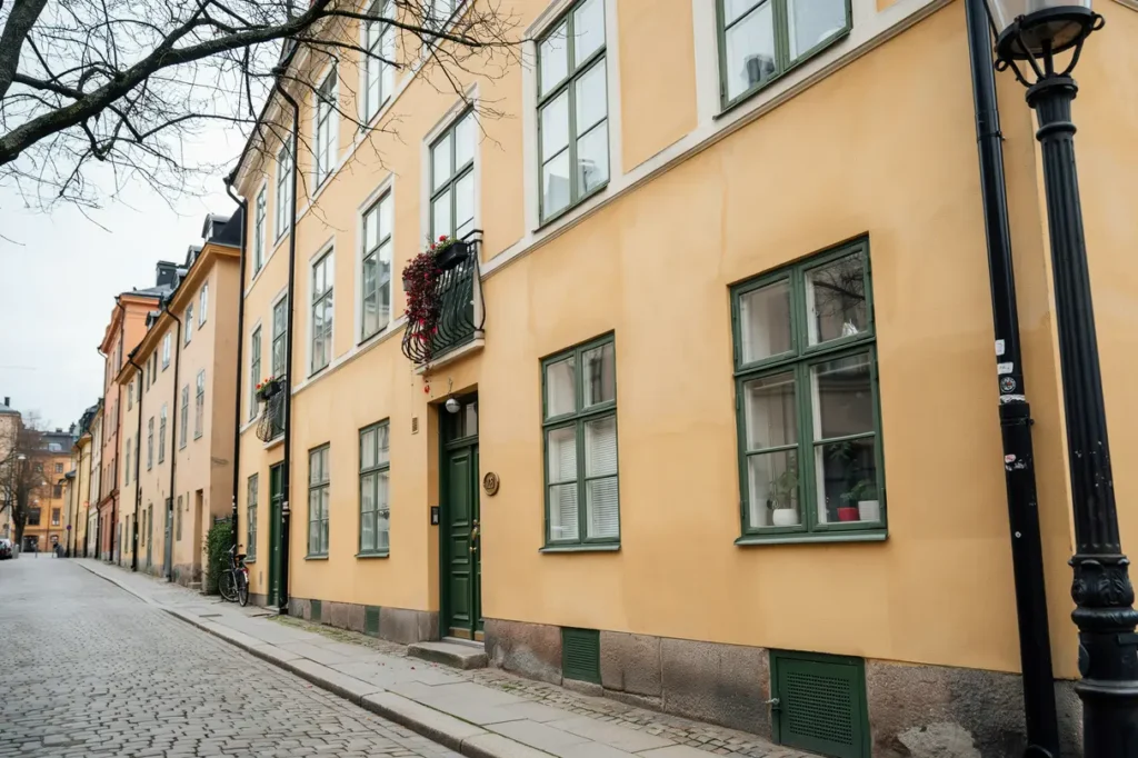 putslagning och omm lning av gatufasad p s dermalm