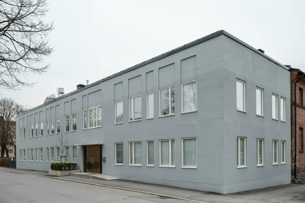 fasadreparation och m lning av kontorsfastighet i sundbyberg
